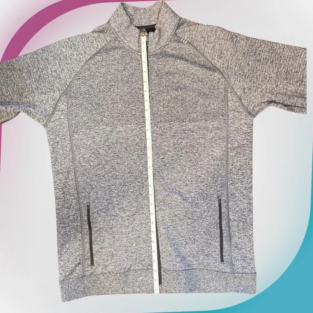 LULULEMON Men's Engineered Warmth Jacket in Vapor/Gull Grey/Black - XL - Picture 14 of 15